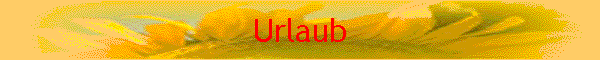 Urlaub